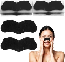 120PCS Blackhead Remover Pore Strip, Bamboo Charcoal Face Black Head Remover, No