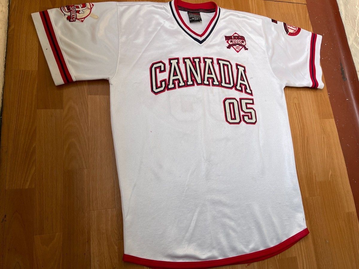 FUBU jersey, City Series, CANADA, 90s vintage hip hop t