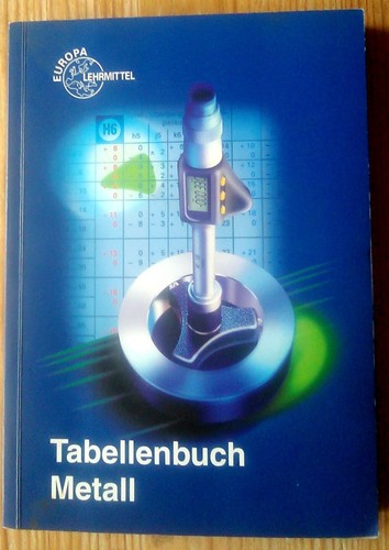 Tabellenbuch Metall (ohne Formelsammlung) * 45. Auflage * gelesen