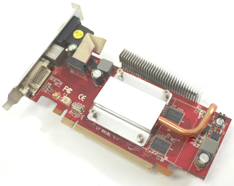 Tarjeta de video Powercolor Radeon HD 2400 Pro con SCS3 256MB PCIe CrossFire Ready Foto 3 de 4