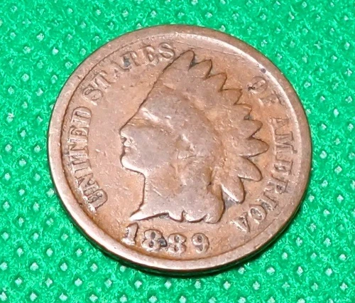 1889  Indian Head Cent - Good   # 963