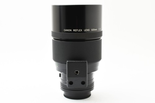 Near MINT CANON New FD REFLEX 500mm f/8 Mirror Telephoto MF w/caps From Japan - Picture 12 of 13