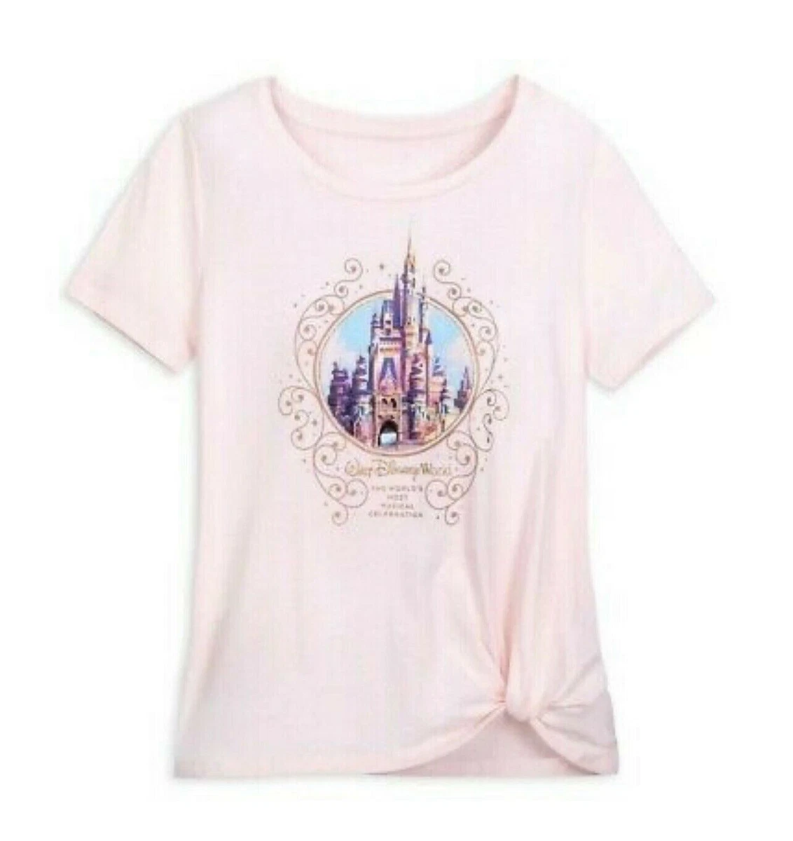 Disney castle shirt top