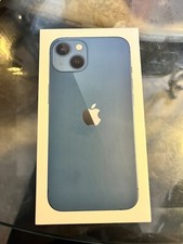 iPhone 13 Blue 128GB, Empty retail box, No phone included. Box only