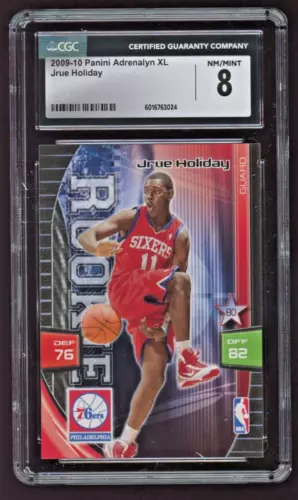 JRUE HOLIDAY 2009-10 Adrenalyn XL (RC) CGC-8