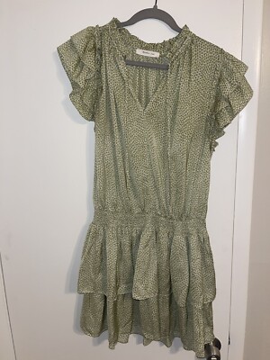 seed green dress V-neck Pleats Ruffles Chiffon Bridesmaid Dresses