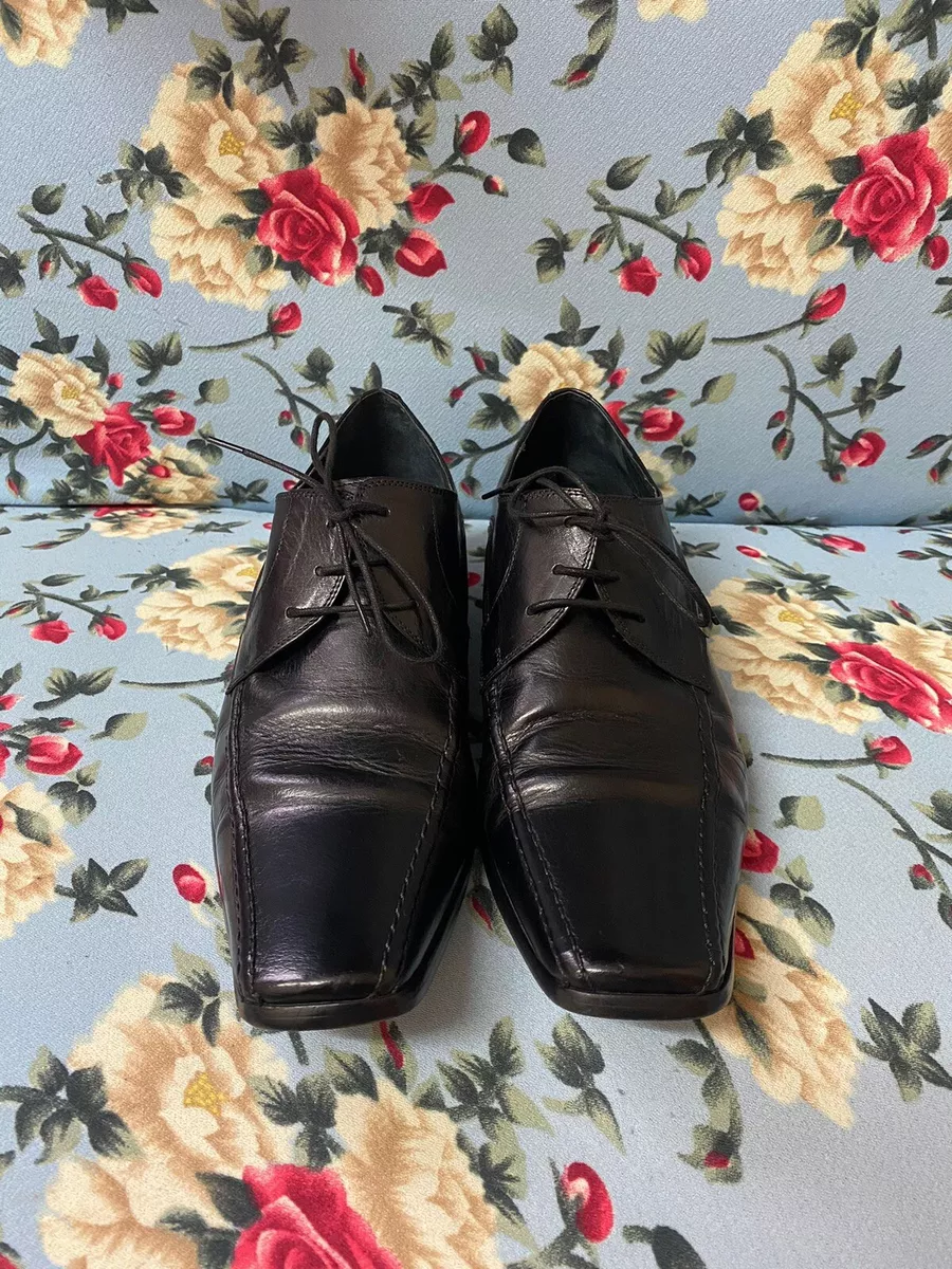 Mens Gucinari Shoes Black Size 6.5