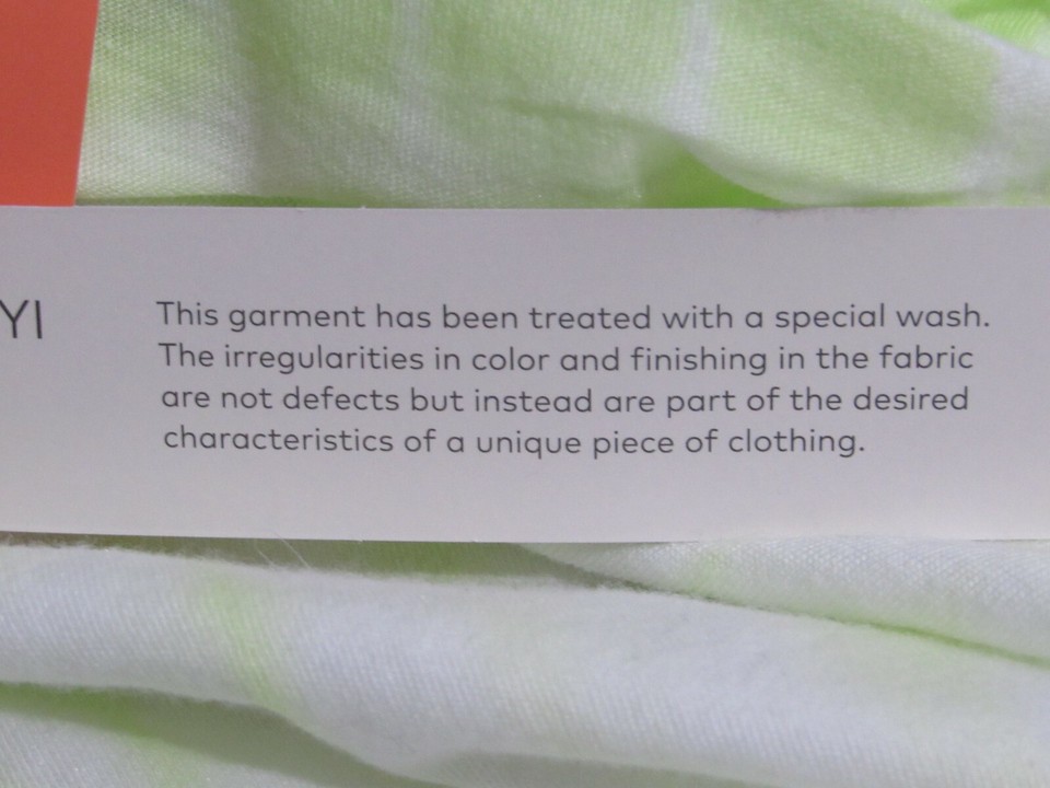 Women's TieDye Oversized Lounge TShirt Colsie Yellow Size Small eBay