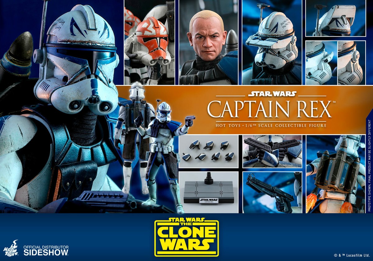 STAR WARS: the CLONE WARS – CAPTAIN REX 1/6 Action Figure 30 cm