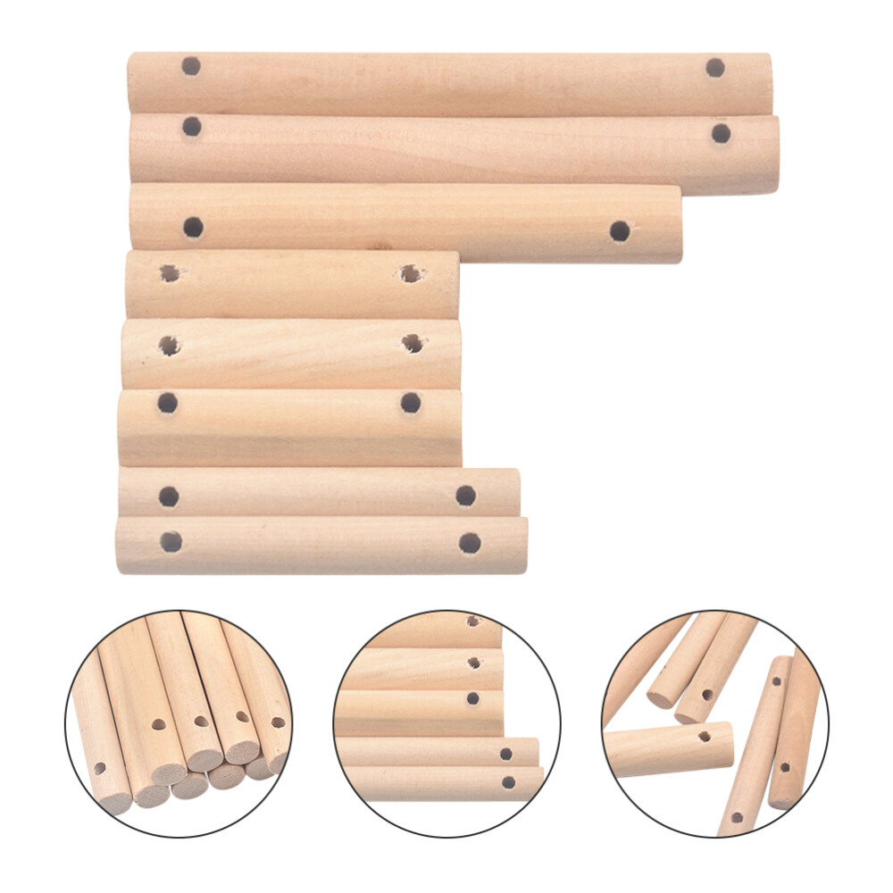 40 Pcs Slim Storage Cart with Drawers Birch Doll Clip DIY Pet Toys Baby