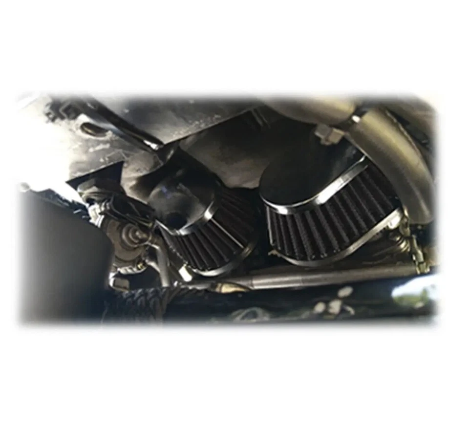 4x 50mm Filtro Admisión Aire Limpiador Cápsulas 51mm 2 Pulgadas Universal Moto Reutilizable Foto 3 de 4