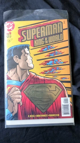 SUPERMAN KING OF THE WORLD #1 HI GRADE SPECTACULAR COVER GEM DC Comic book