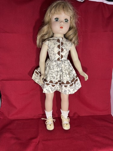 Madame Alexander 1953 Maggie Walker Doll Re-wigged In Handmade Clothing