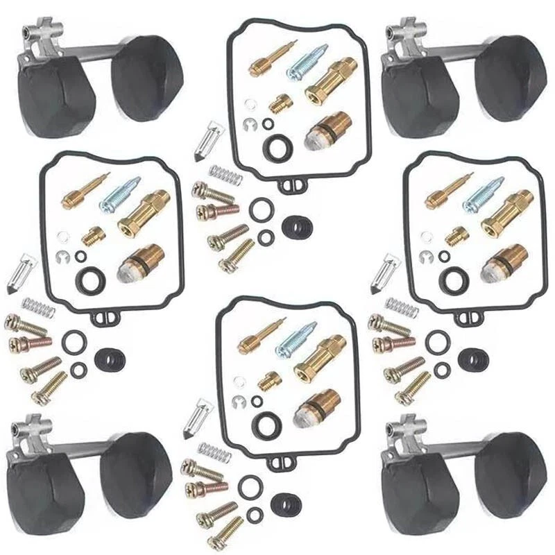 4X For YAMAHA XJ600S SECA II XJ 600 N Carburetor Repair Kit Rebuild Carb Float - Imagem 2 de 3