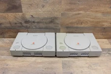 2 - Sony Playstation Console ONLY SCPH-7501 Original For PARTS or Repair