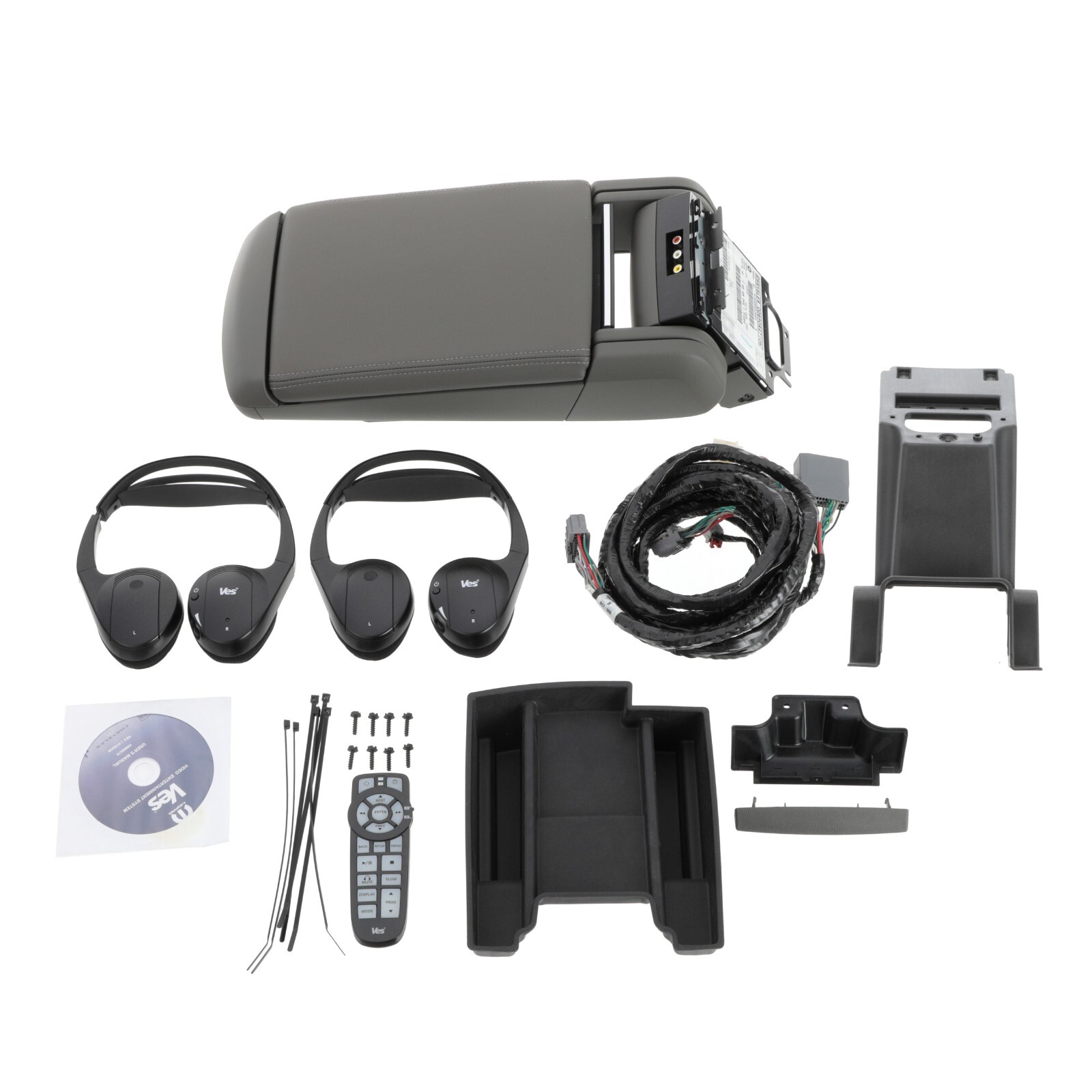 Sistema de medios DVD para consola de piso de Dodge 2009-2010 (N/P 82210998AC)