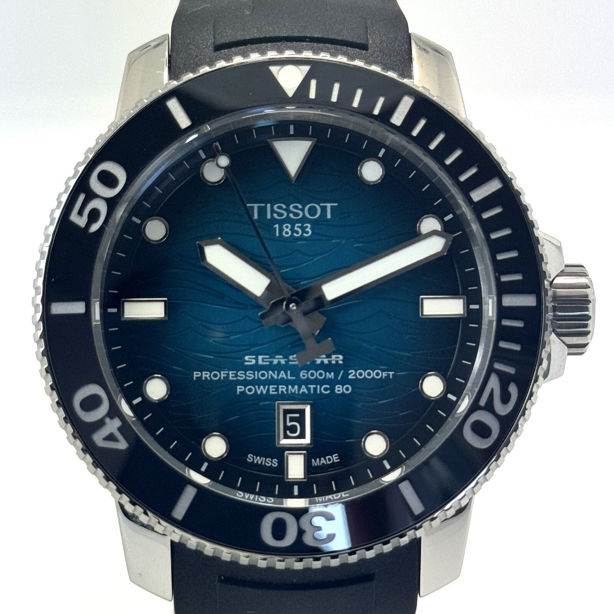 TISSOT Seastar 2000 Professional Powermatic 80 T120607A Blue