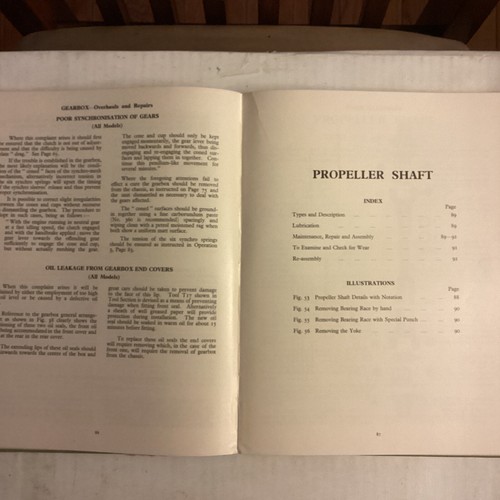 Triumph & Standard Cars Factory Service Manual 1939-46 includ. 1800T & TR models - Picture 11 of 24