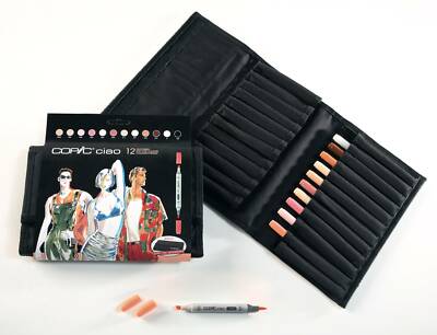 Pencil Case 12 Markers Manga Copic Ciao Shades Chairs - Copic