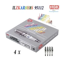 4 x Spark Plug ILZKAR8H8S NGK 95112 LASER IRIDIUM FIT HONDA CIVIC 1.5L L4 