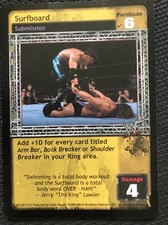 WWE: Surfboard  - LP -Submission - 2001 Raw Deal Wrestling CCG WWF