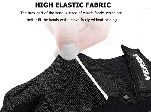 Cycling Gloves Full Finger Gel Palm Touchscreen MTB Bicycle Riding Mountain Bike - Picture 15 of 29