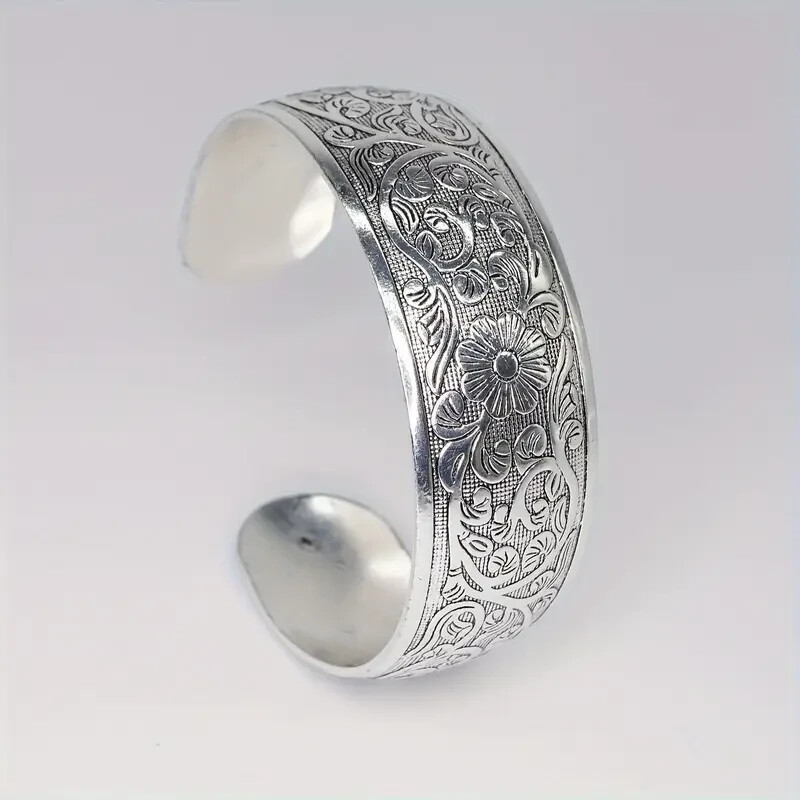 925 Sterling Silver Vintage Style Tibetan Tibet Bracelet