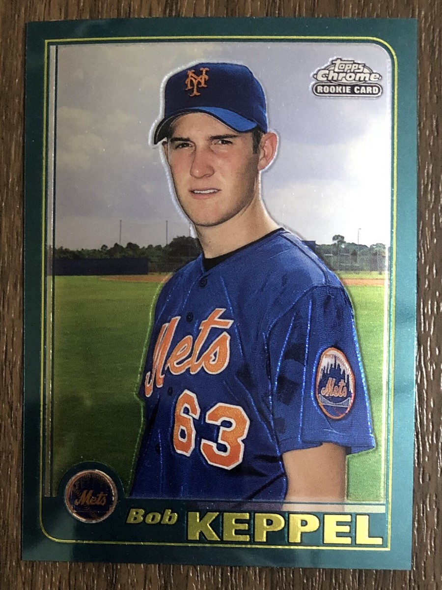 2001 Topps Chrome Traded #T228 Bob Keppel Rookie Card RC New York