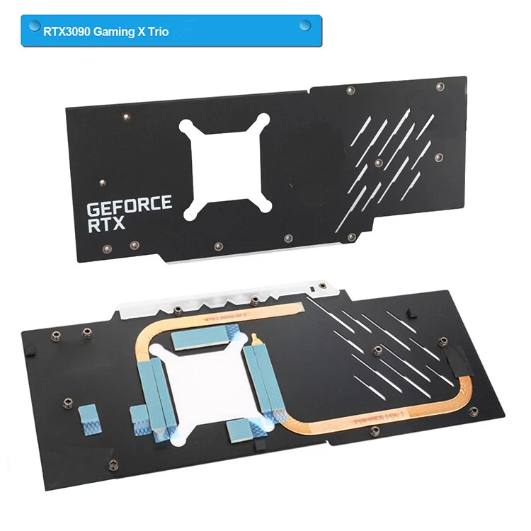 Cooler de placa gráfica com ventilador para MSI RTX3080 3080Ti 3090 GAMING X/Z Trio novo - Imagem 4 de 4