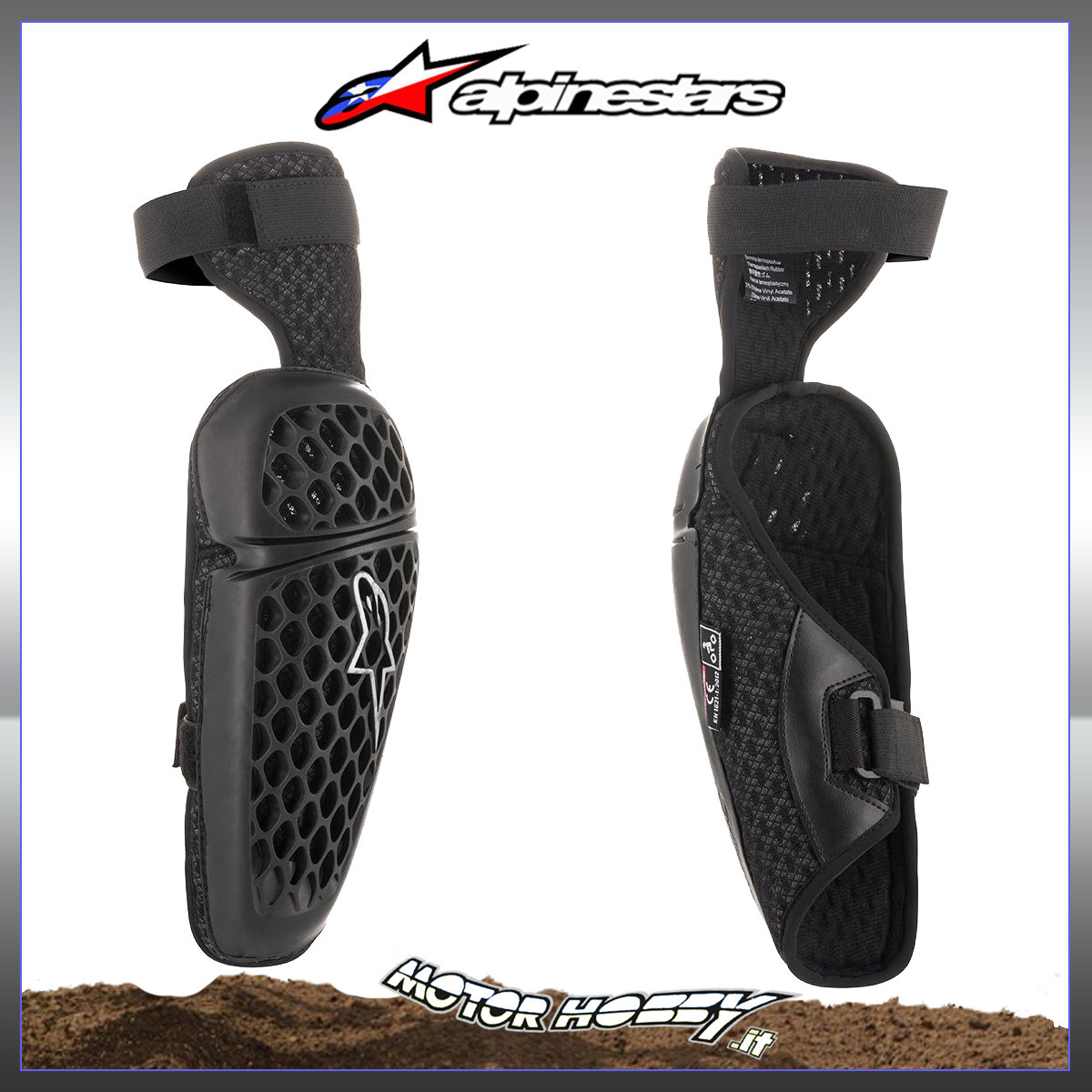 Protezioni Gomito Alpinestars Bionic Plus - Nero, Taglia S/M, Per Motociclismo E Sport