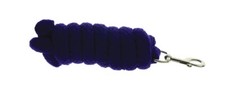 Image of Hy Equestrian Extra Thick Extra Soft Lead Rope Black/Purple/Pink/Navy/Red 2M