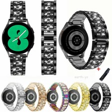 US Bling Metal Band Strap Tool For Samsung Galaxy Watch 4 40/44 Classic 42/46mm