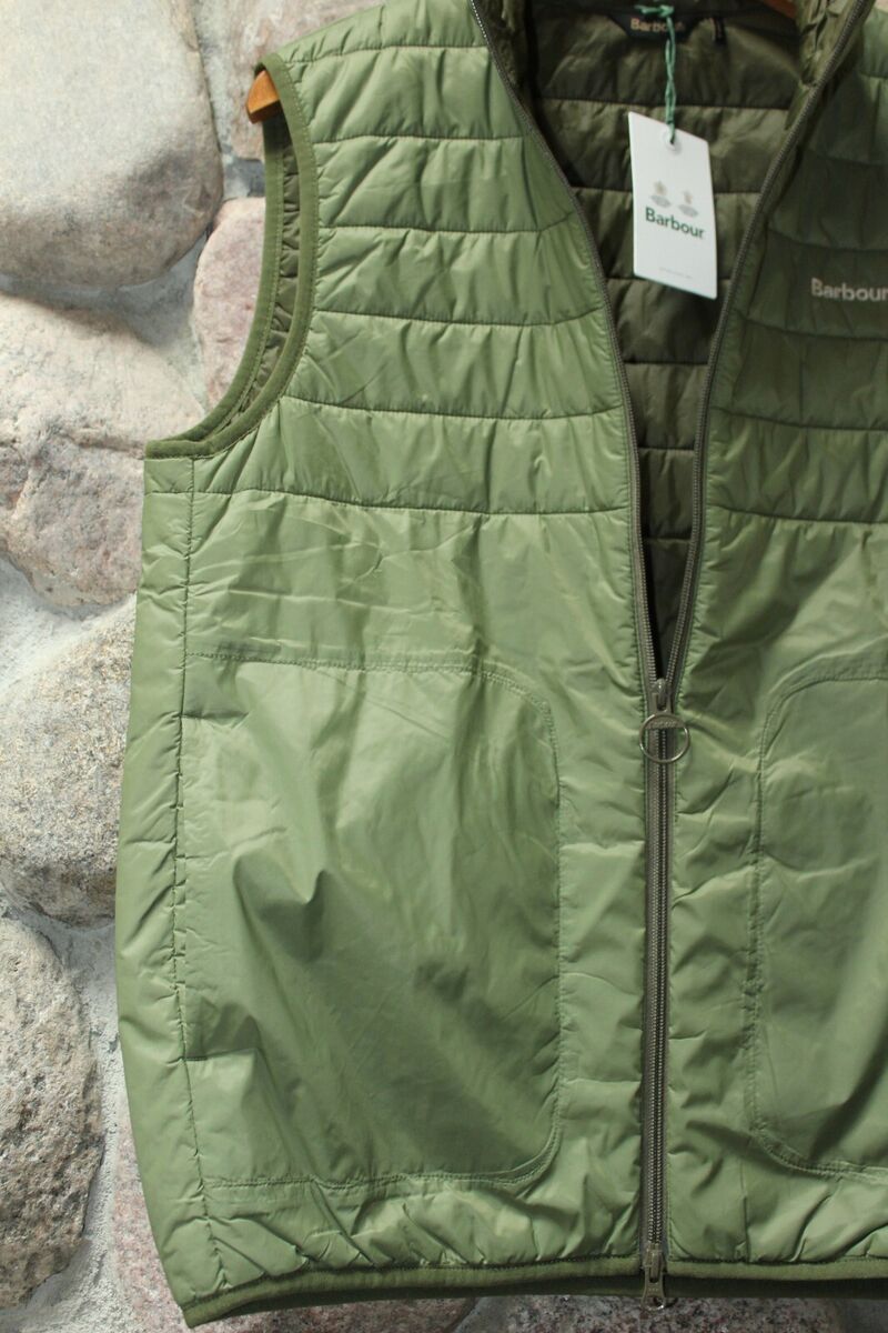 Barbour Shoreline Gilet Vest Quilted Olive Green MGI0200OL31 Barbour Shoreline Gilet Vest Quilted Olive Green MGI0200OL31