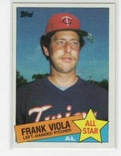 Frank Viola 1985 Topps Baseball Base Common All Star #710 Minnesota Twins