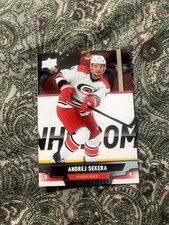 2013-14 Upper Deck Series 2 Hockey Andrej Sekera Hurricanes Defence - 1 Card
