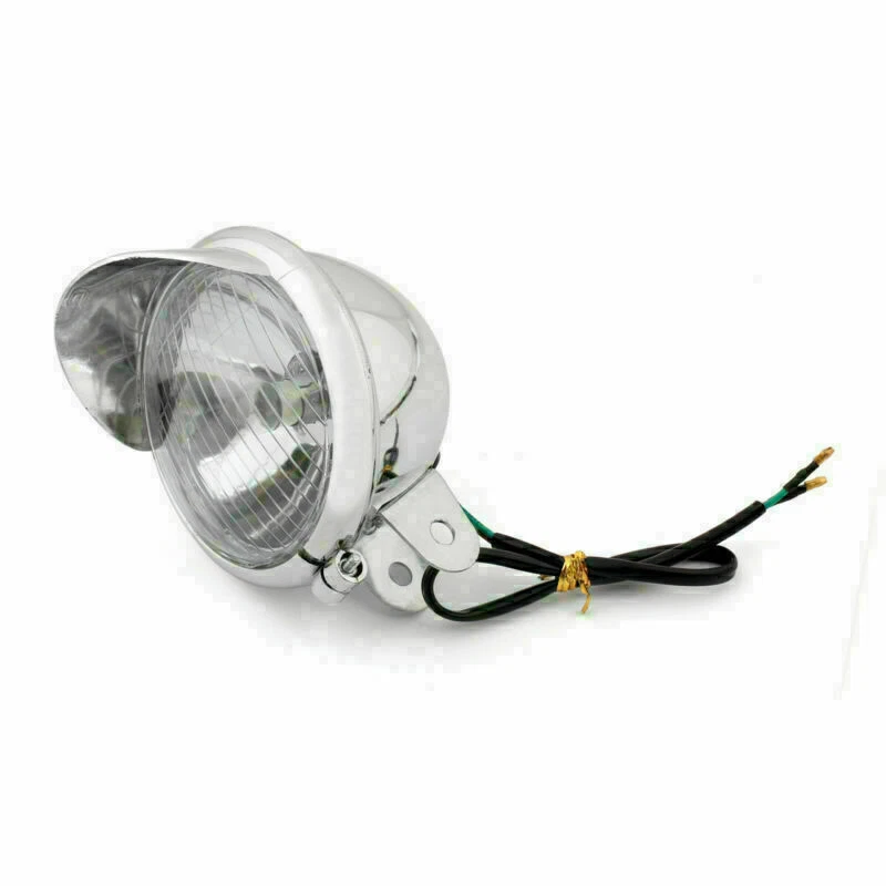 Spot Fog light Lamp Motorcycle For Bobber Touring Chopper Custom Foto 2 de 4