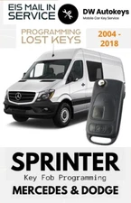 Mercedes / Dodge / Freightliner Sprinter New Key Programming Mail in SERVICE