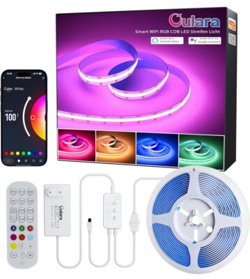  LED-Streifen 6m dimmbar DC24V kompatibel mit Tuya/Alexa/Google Assistant Party