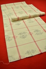 Vintage Japanese Silk Kimono Fabric Textile Remnant Craft Material 64.6"/CJ84/10