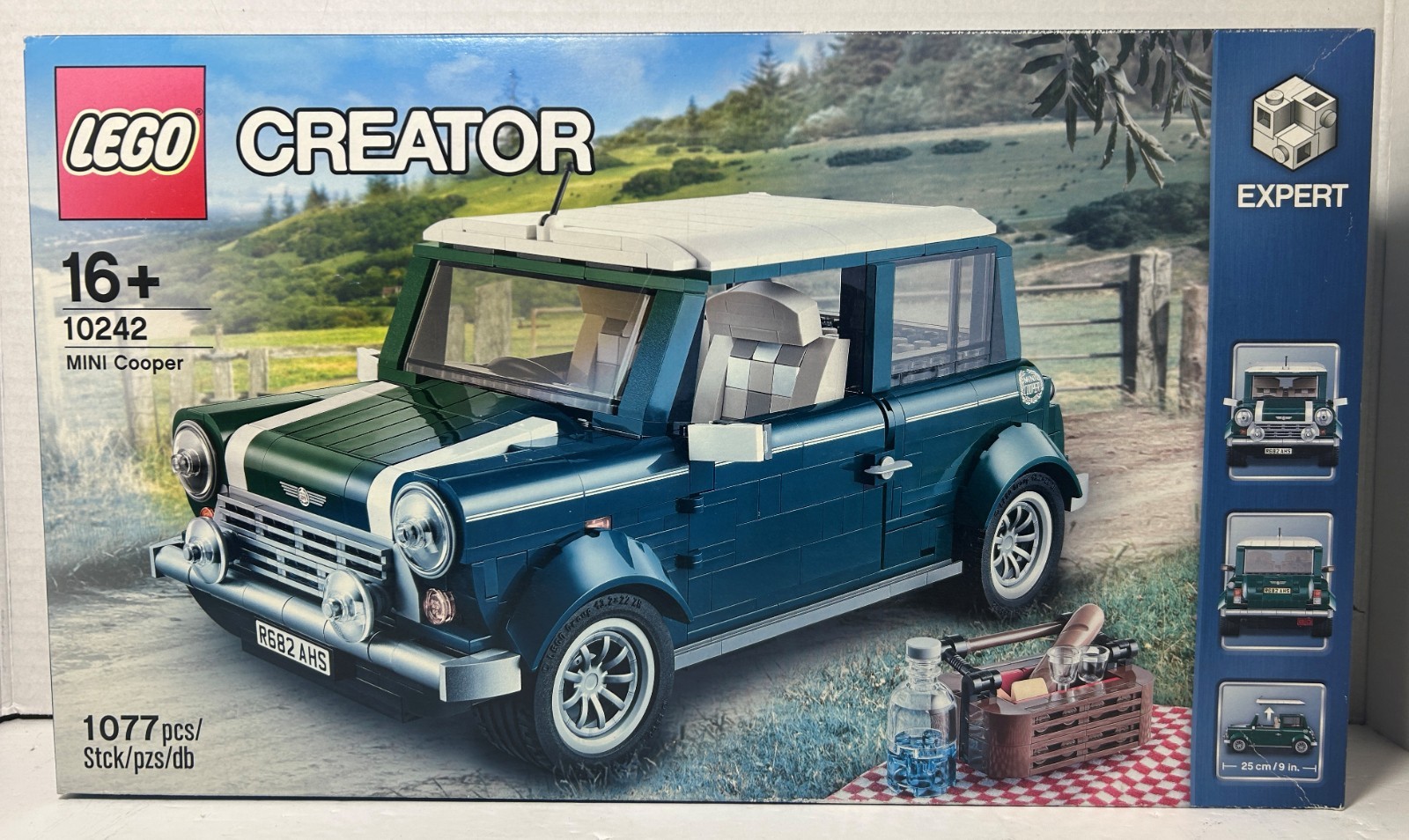 Lego Creator 10242 Mini Cooper Rare Retired NEW SEALED SET (has sun bleaching)