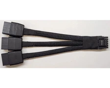 Nvidia 12VHPWR 12+4Pin PCIE 5.0 to 3x8Pin(6+2P) Power Adapte for RTX 4090 4080