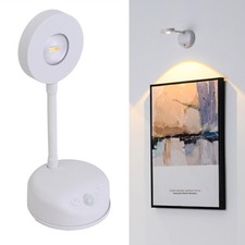 DESGNT Lampada da parete senza fili, Lampada per quadri con sensore di movimento