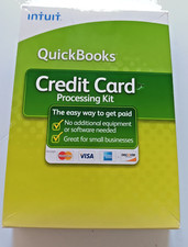 Intuit Credit Card Processing Kit 2008 opened Quick Books