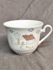 Kronester Bavaria Kaffeetasse mit ländlichem Motiv 328 21