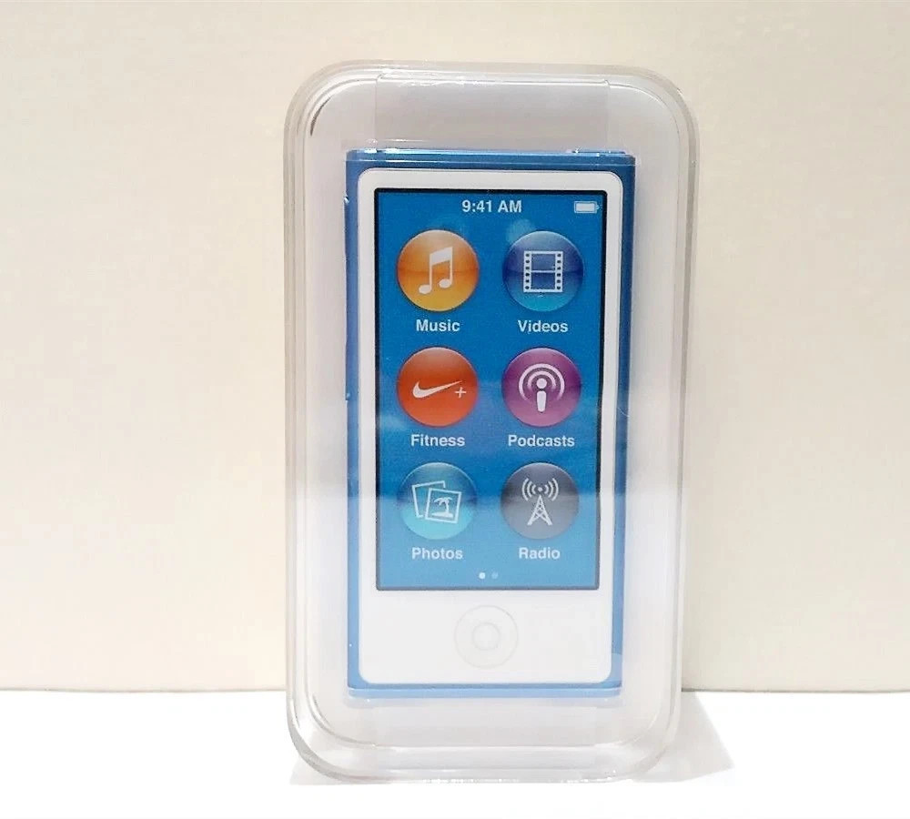 NEW Apple iPod Nano 7th Gen Blue 16GB MP3 Player | Factory Sealed Retail Box -AU — image 2