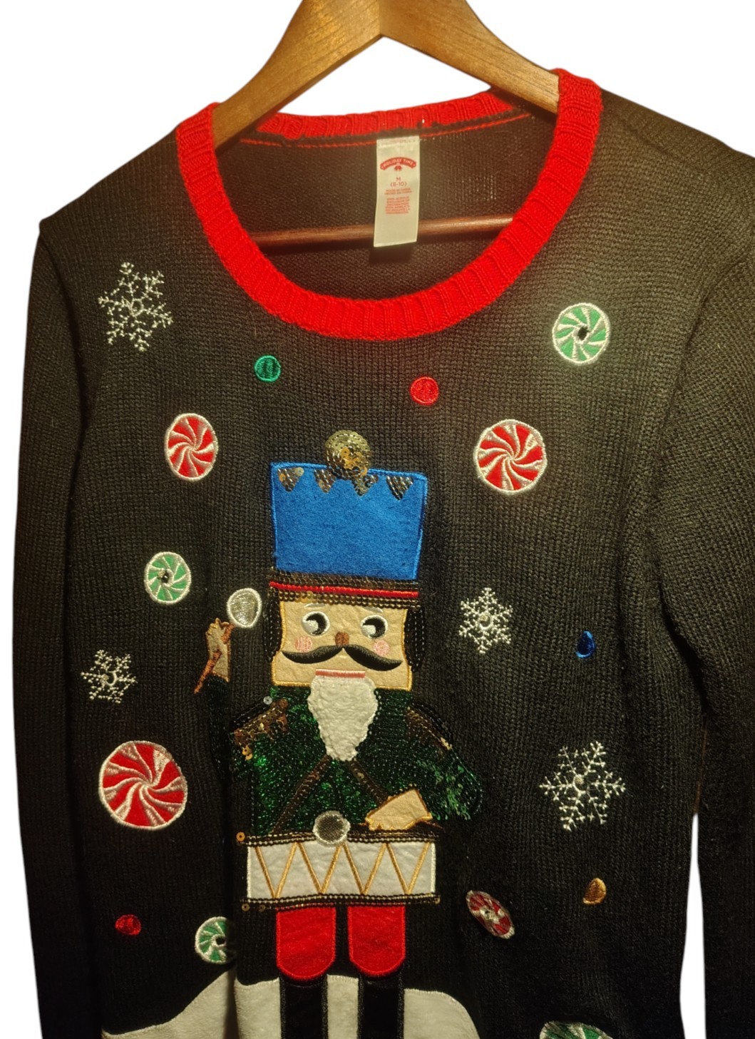 Holiday Time Women's Medium Nutcracker Winter Chr… - image 3