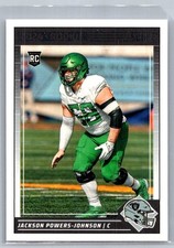 Jackson Powers-Johnson 321 2024 Score RC Rookie Las Vegas Raiders Card