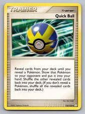Quick Ball 114/123 Uncommon Mysterious Treasures Pokemon Lightly Played