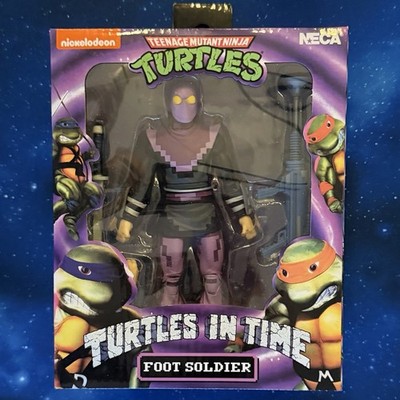 NECA Turtles In Time Footsoldier OVP Nickelodeon 2020