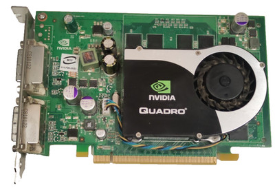 nVIDIA QUADRO FX 570 256MB DDR2 SDRAM PCI-e GRAFIKKARTE 2xDVI